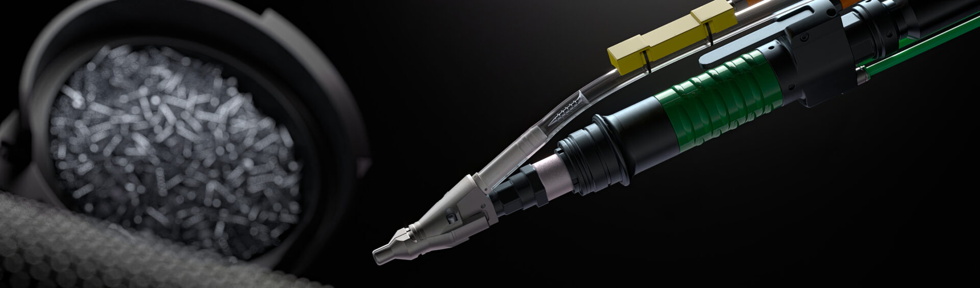 Atornillador FIAM semiautomático con alimentación de tornillo por tubo