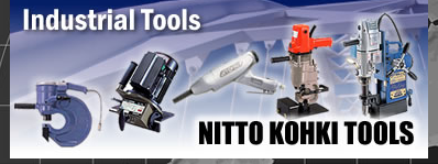 Herramientas industriales Nitto Kohki: biseladoras, punzonadoras portátiles Selfer y taladros magnéticos Atra Ace